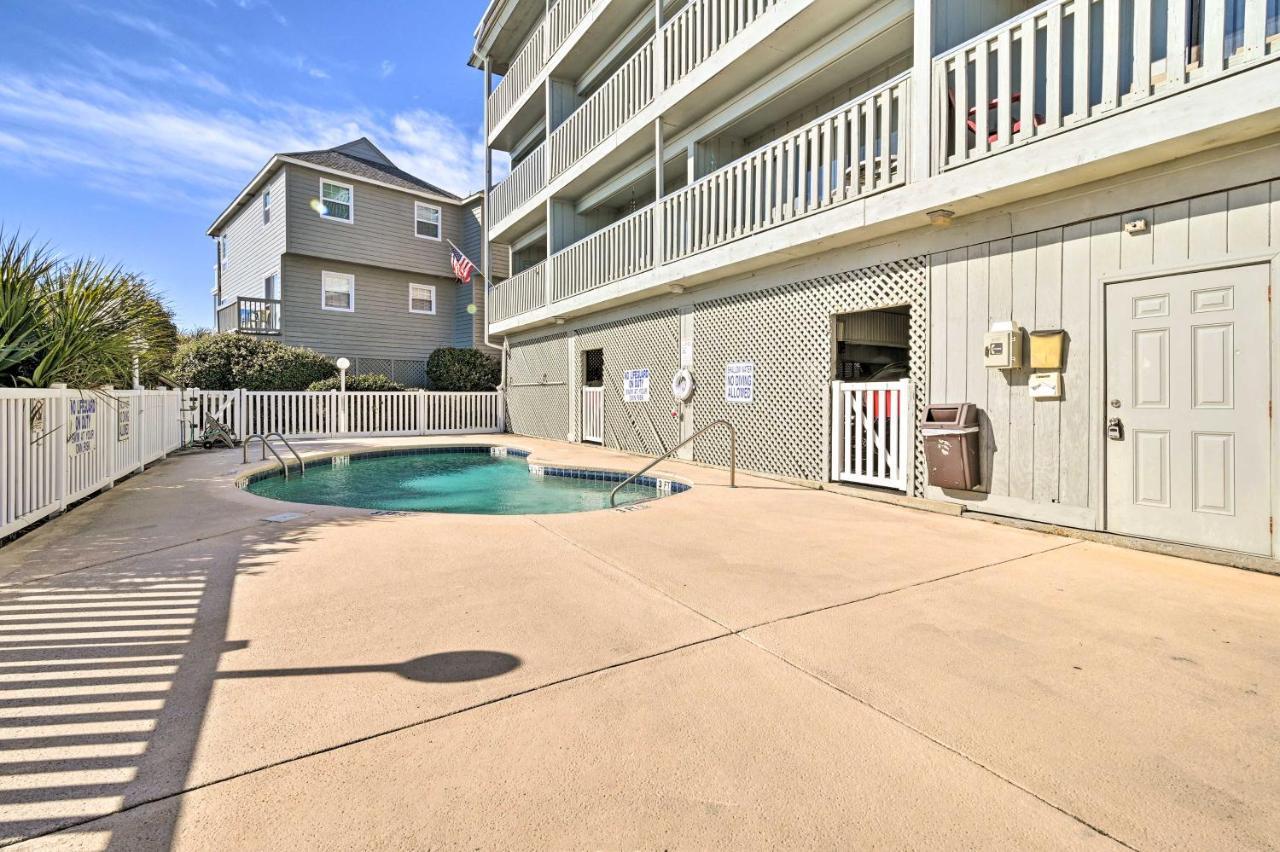 On-The-Beach Escape Oceanfront In Surfside! Миртл-Бич Экстерьер фото